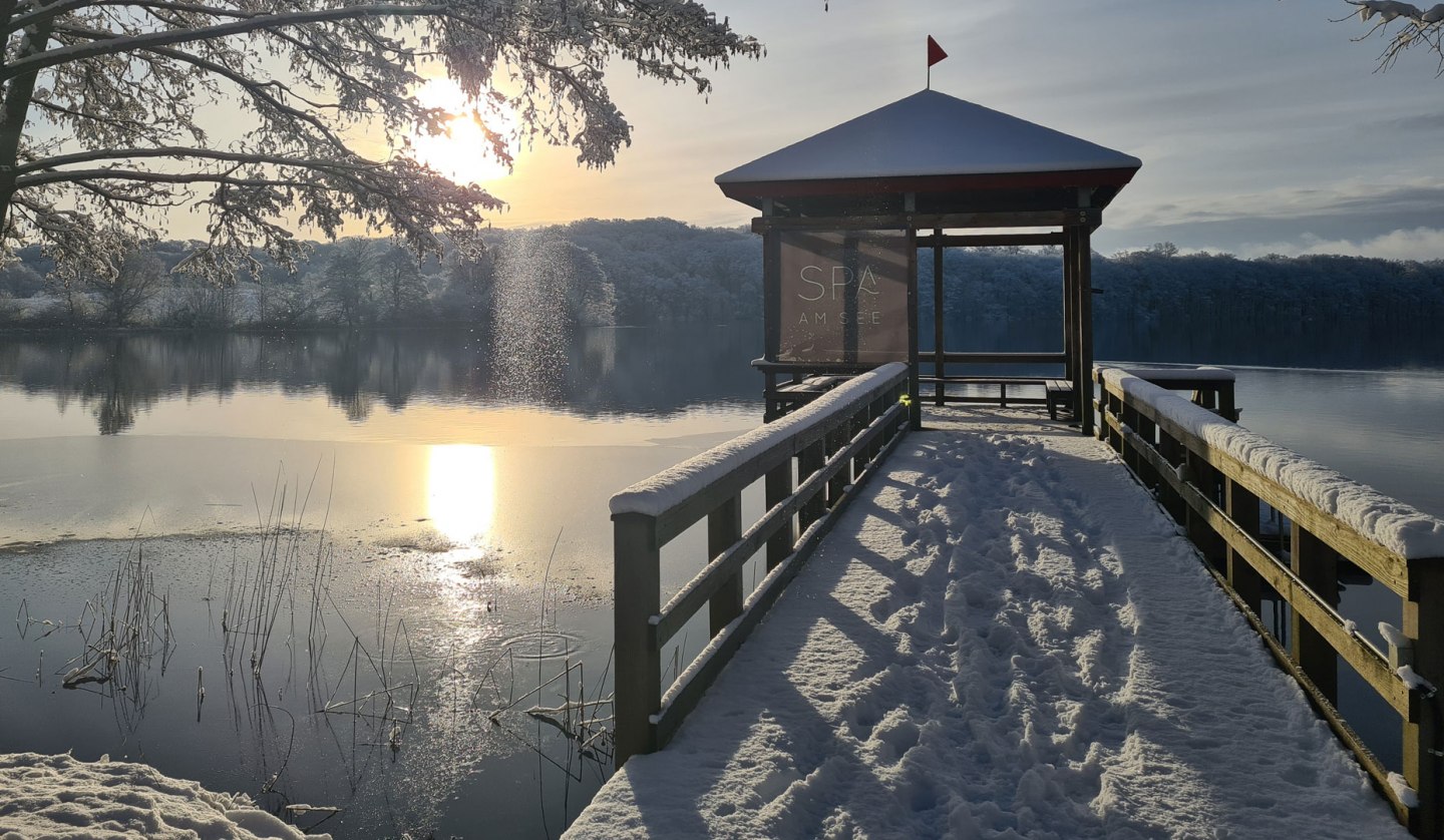 wundervolle Schneewelt am Tiefwarensee, © Hotel Amsee GmbH