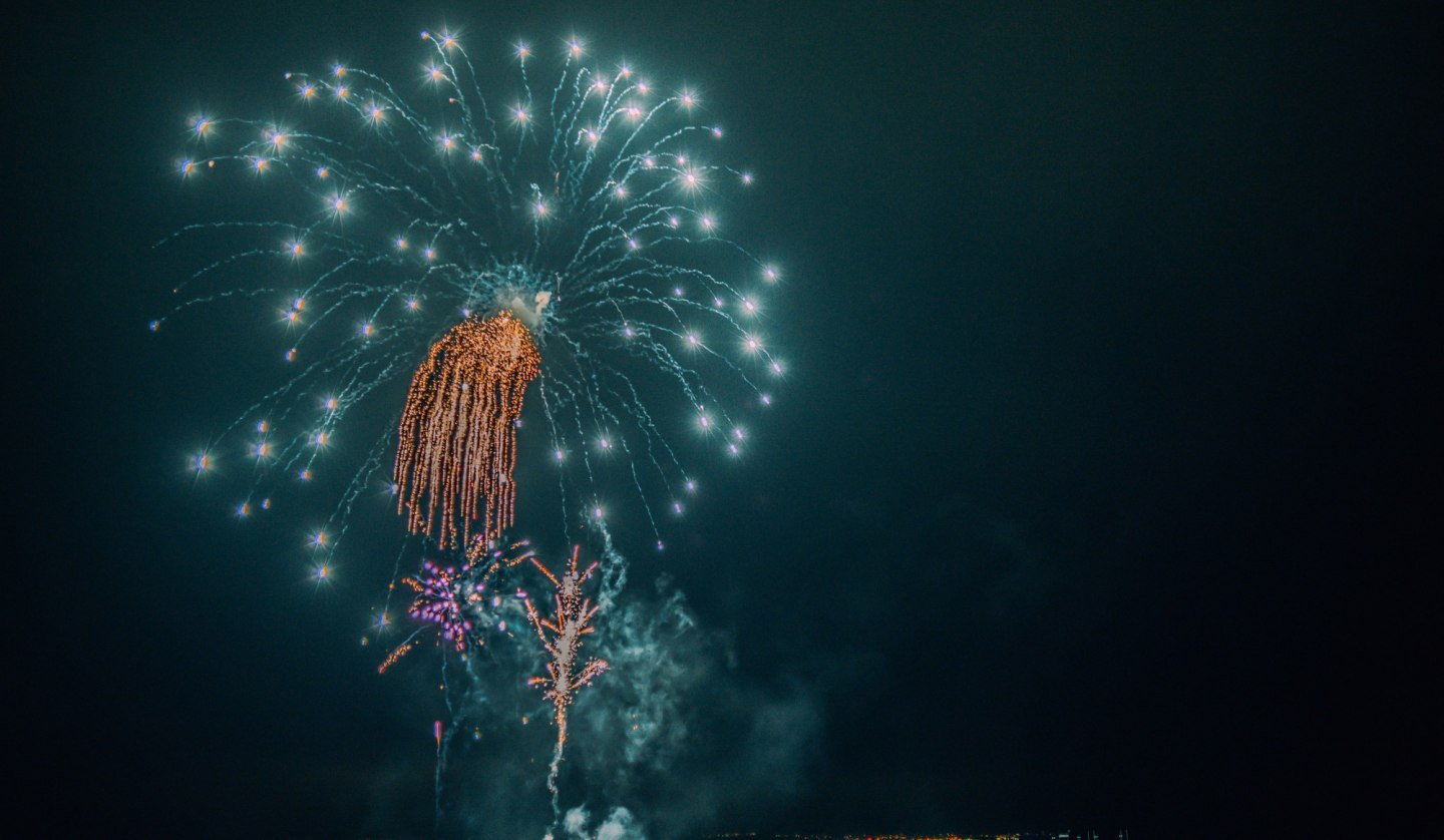 Silvesterfeuerwerk, © Binzer Bucht Tourismus