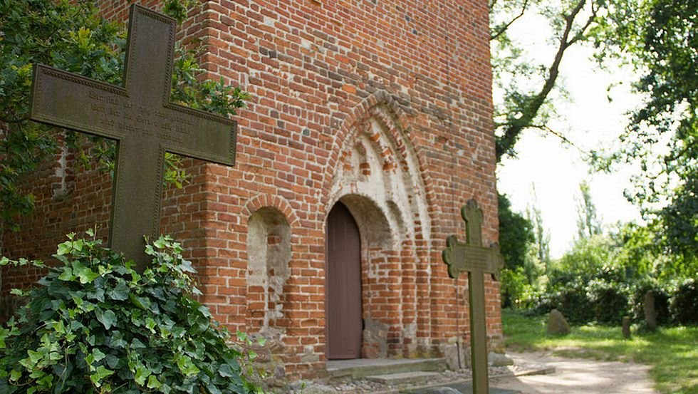 Historische Kirchen zieren die Ortsbilder entlang der Radroute, © Usedom Tourismus GmbH