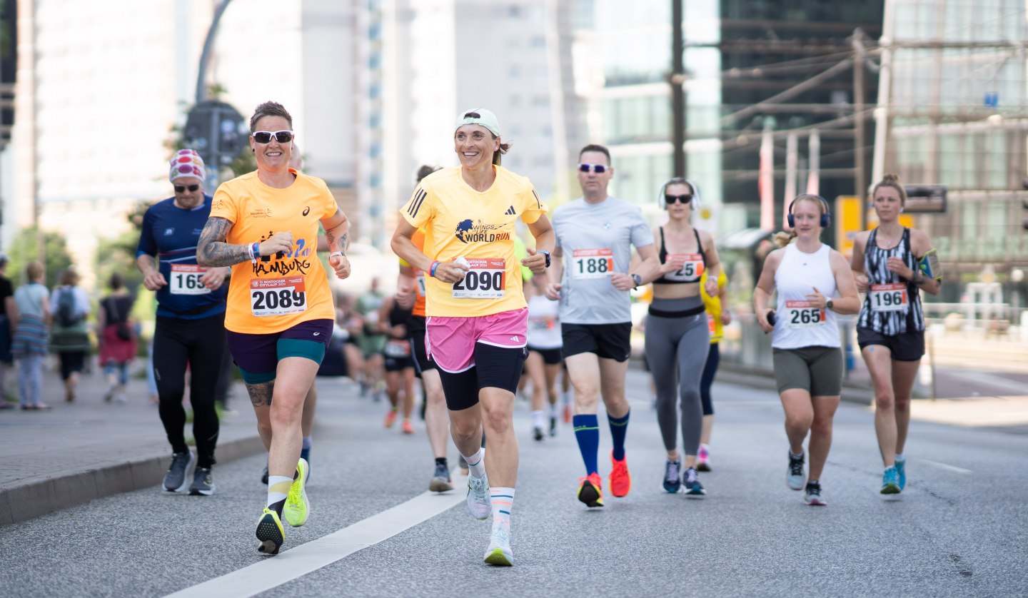 laufen in der Innenstadt, © Rostocker Citylauf e.V.