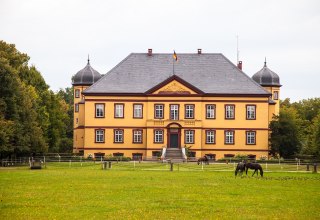 Das um 1700 erbaute Gusthaus Hohen Luckow., © Frank Burger