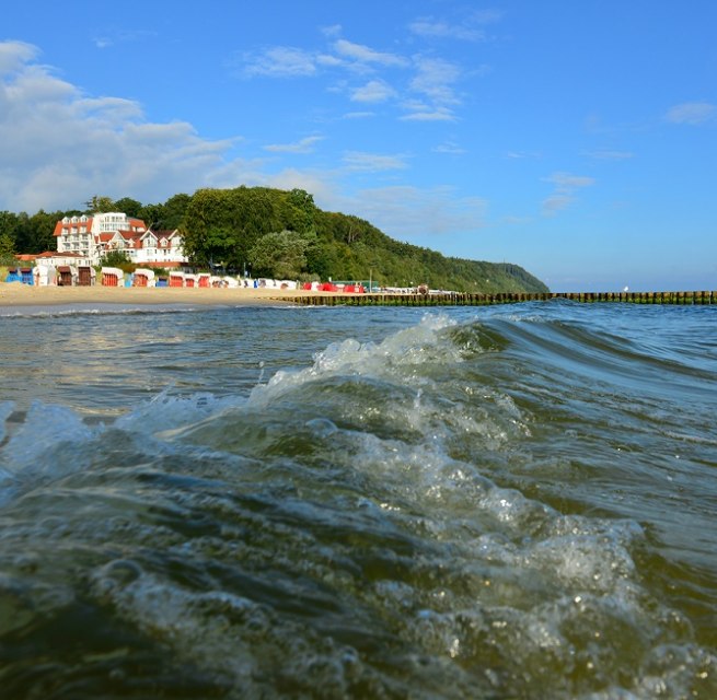 Außenansicht Strandhotel "Seerose", © DH Studio, Dirk Holst