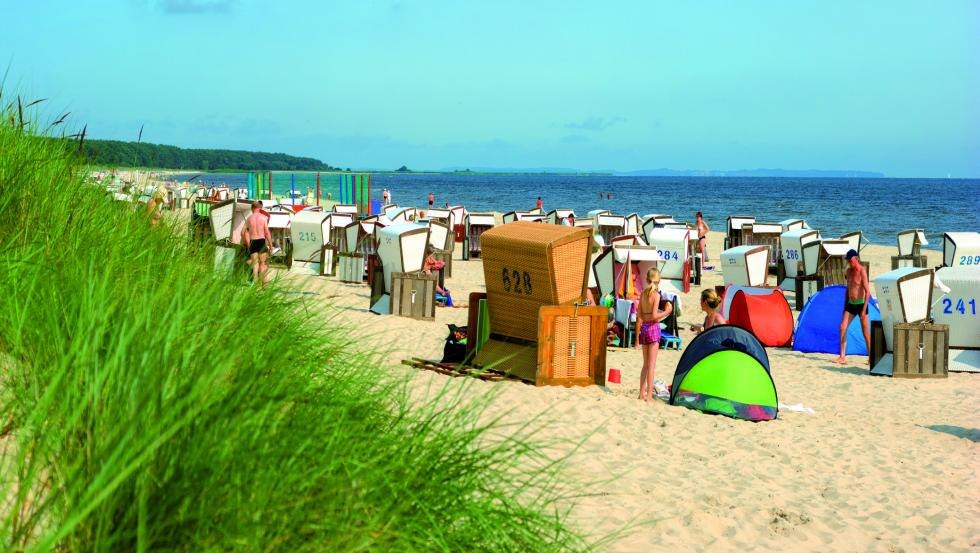 Bis zu 80m breiter Sandstrand in "Eieruhrqualität", © Kowitz