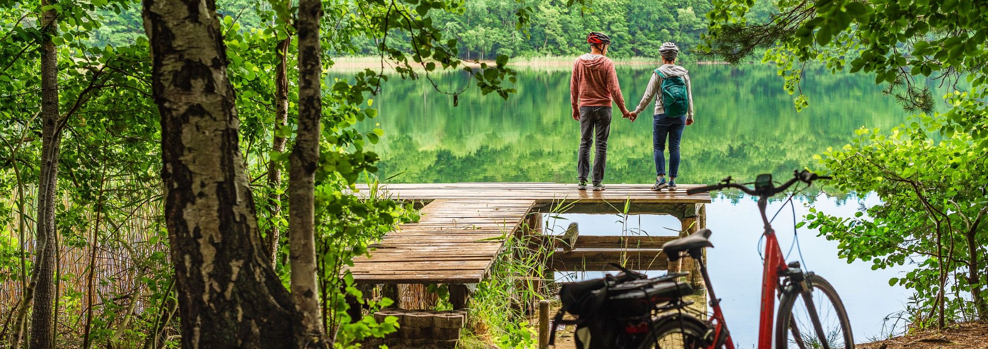 Auszeit am Trünnensee, © TMV/Tiemann