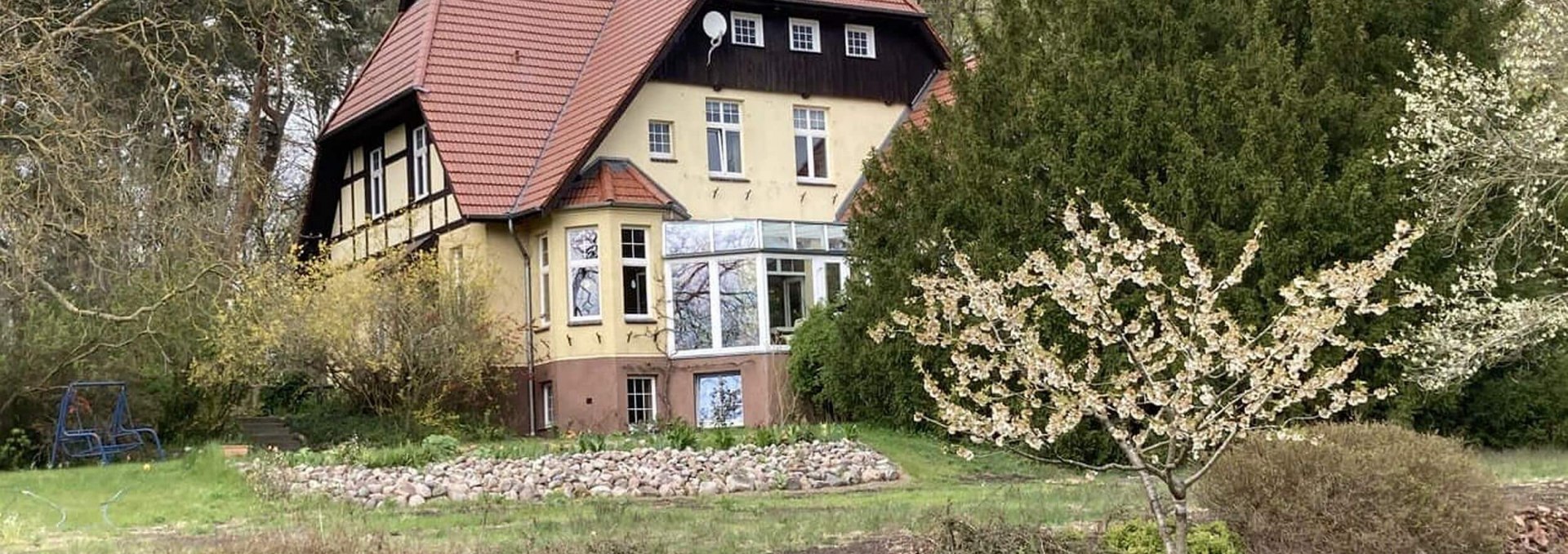 Südansicht Gartenhaus am Inselsee, © Fischer