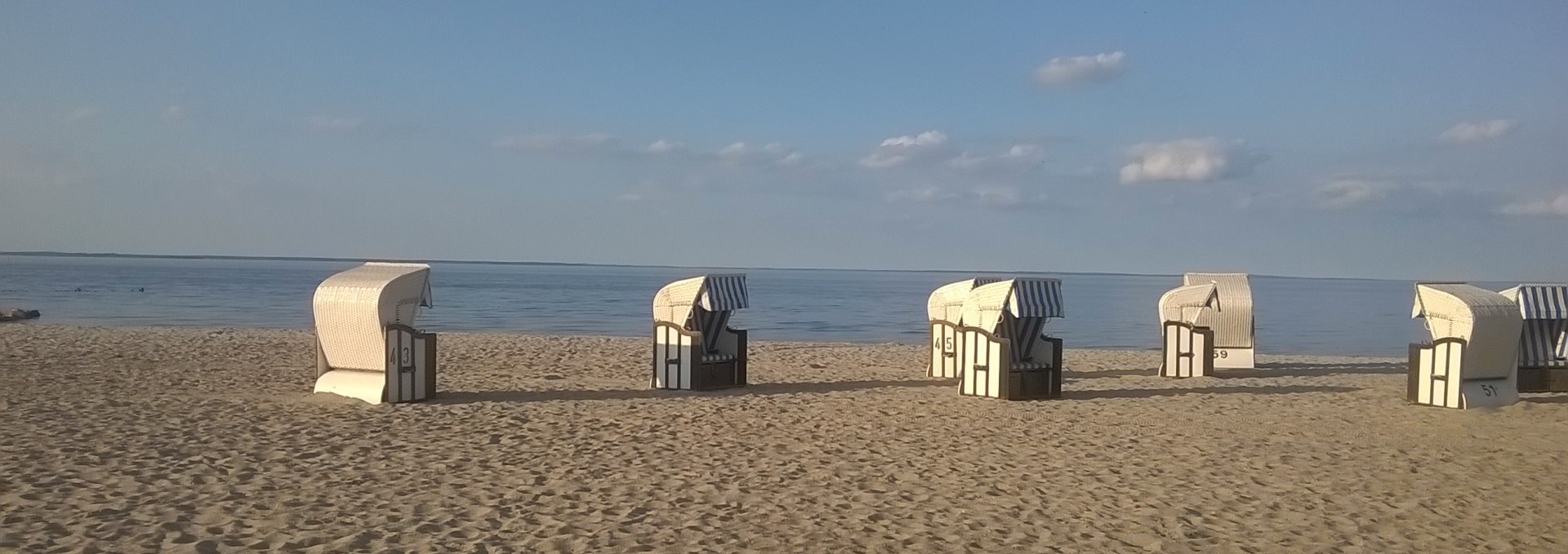 Flacher Strand und ideale Bedingungen für Familienurlaub in Mönkebude am Stettiner Haff, © Tourismusverein Mönkebude e.V.