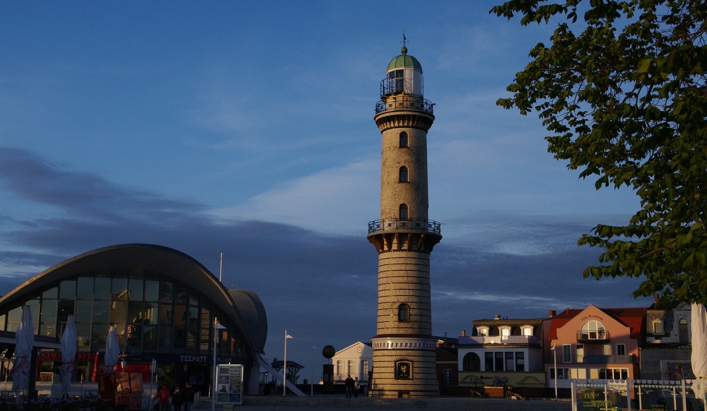 Leuchtturm Warnemünde, © Pescht