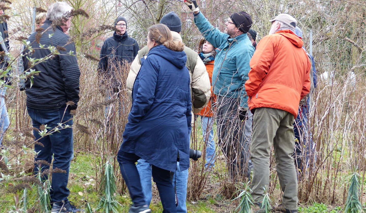 Obstschnittseminar, © Naturpark Sternberger Seenland