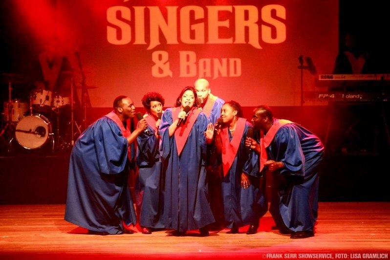 The Original USA Gospel Singers, © Frank Serr Showservice, Foto Lisa Gramlich