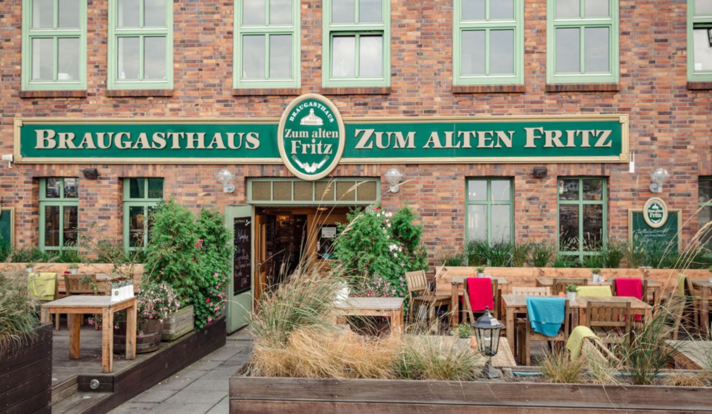 Außenansicht vom Braugasthaus "Zum alten Fritz" Rostock, © BgH Alter Fritz/M. Krüger