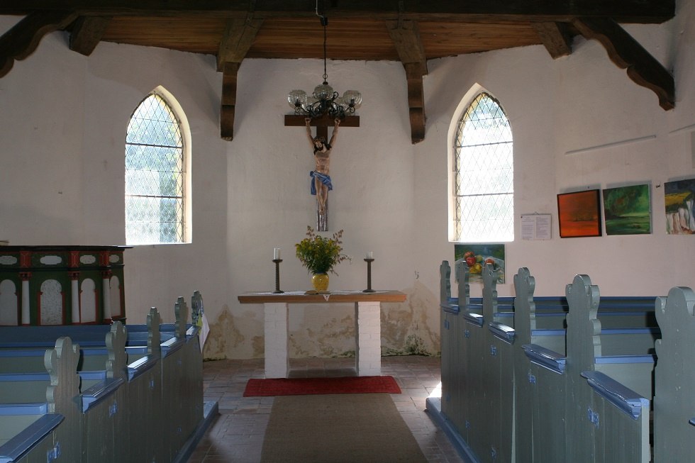 Blick in den Innenraum der Kapelle, © Sabrina Wittkopf-Schade