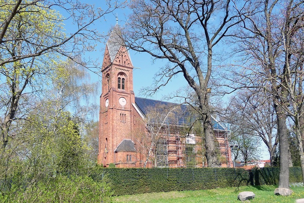 Außenansicht der Kirche, © Sabrina Wittkopf-Schade