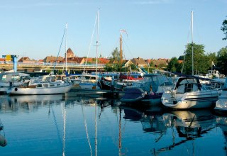 Stadthafen in Plau am See, © Hendrik Silbermann