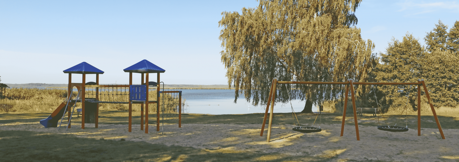 Spielplatz nahe der Badestelle, © TMV/Gohlke