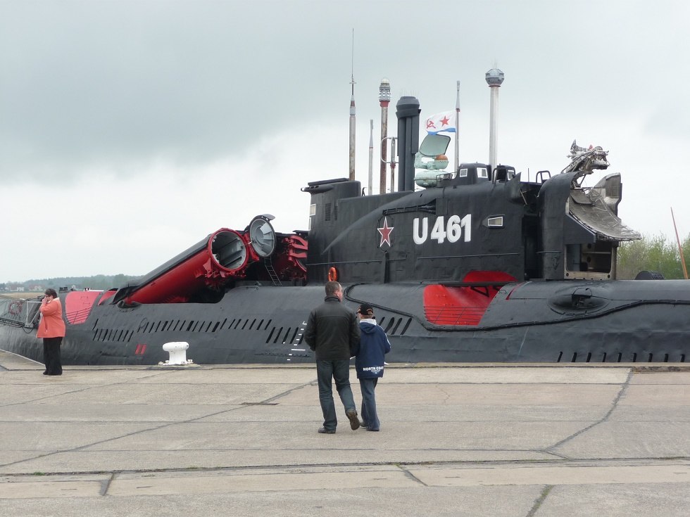 U-Boot im Hafen Peenemünde, © Sabrina Wittkopf-Schade