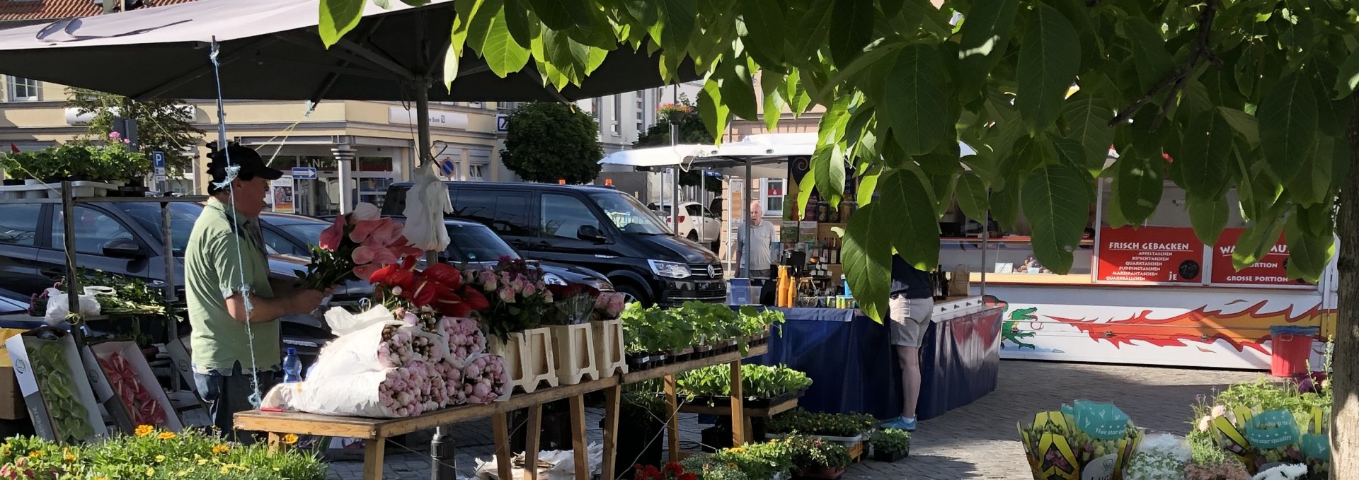 Wochenmarkt-Ribnitz, © Stadt Ribnitz-Damgarten