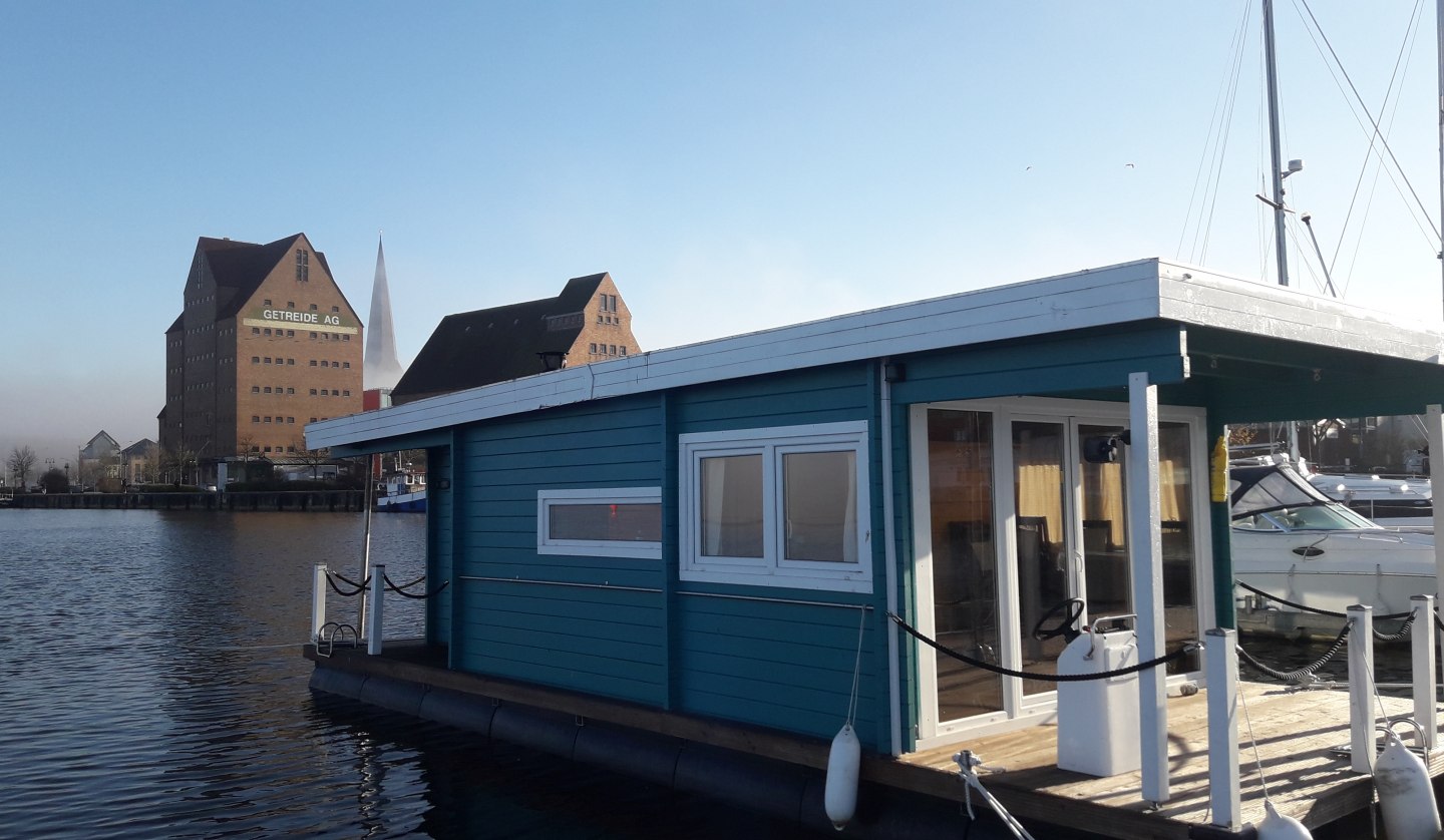 Sauna am Steg A Marina Ocean´s End, © Ronald Kley