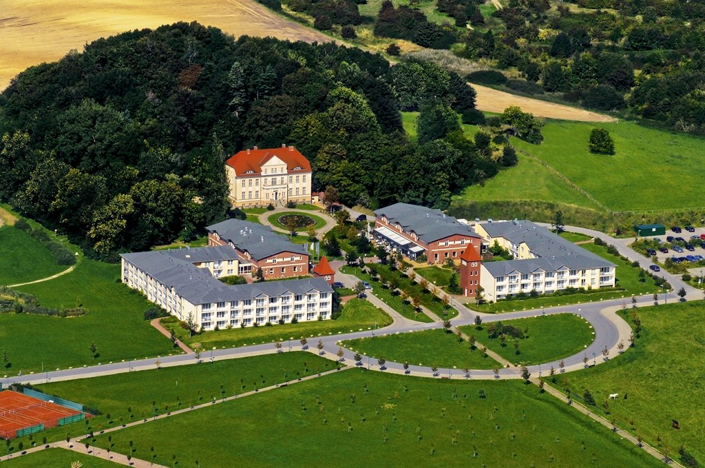 Luftansicht vom Precise Resort Rügen, © Precise Resort Rügen GmbH