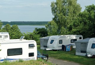 Wer keinen eigenen Wohnwagen hat kann einen mieten..., © Haveltourist GmbH & Co. KG