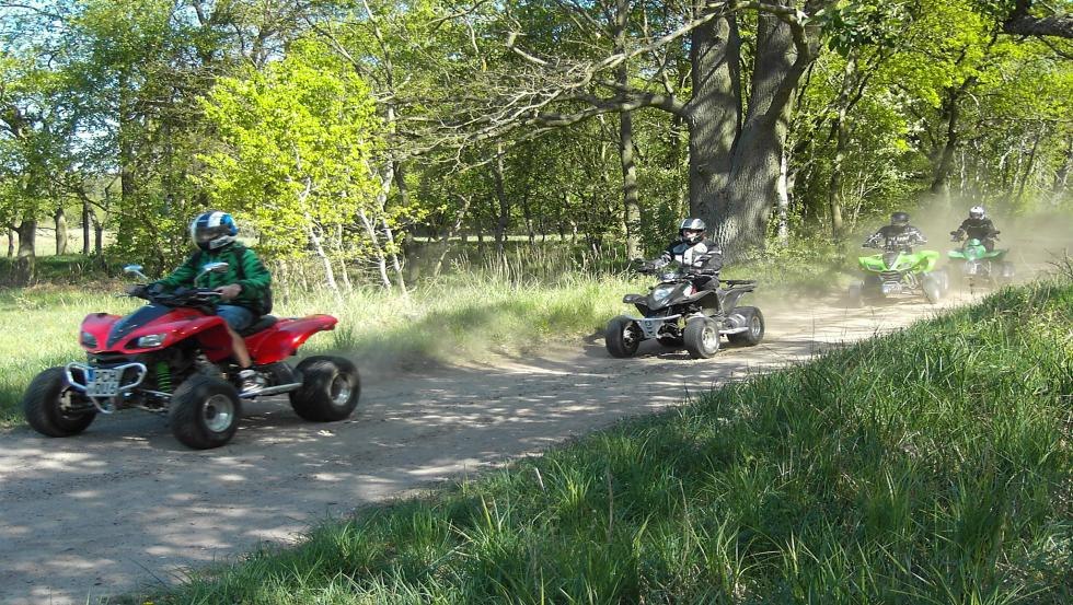 Quadtour offroad, © Abenteuer in Mecklenburg-Vorpommern