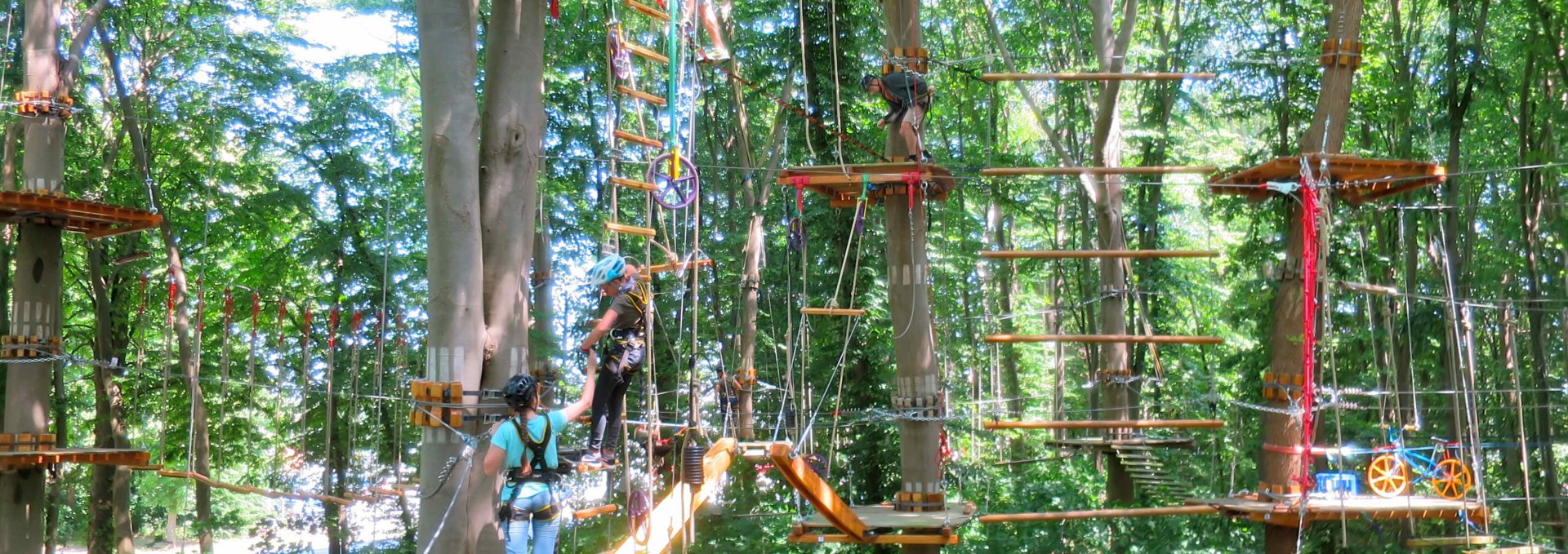 Übersicht Kletterwald, © Michael Schicha