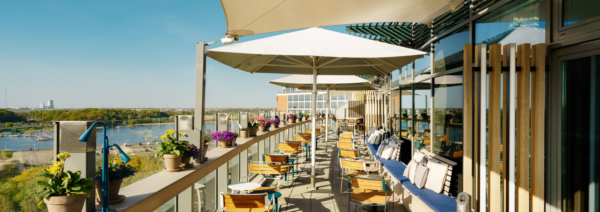 KAI40 Rooftop Bar, © Radisson Blu Hotel, Rostock