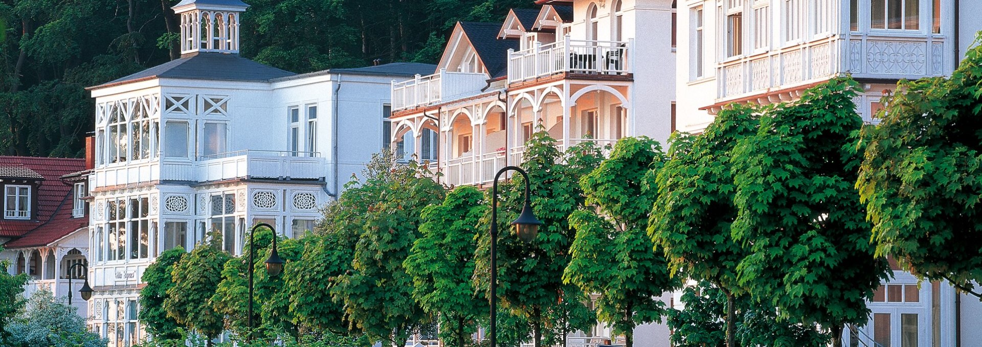 Bäderarchitektur im Seebad Binz, © TMV/Grundner