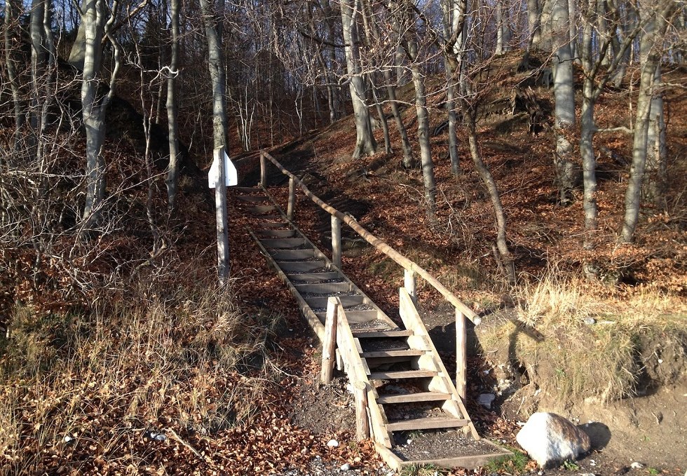 Piratenschlucht - Treppe, © Tourismuszentrale Rügen