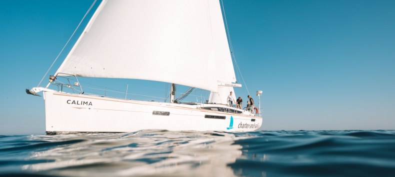 Unter Segeln über die Ostsee, © Dan Petermann