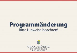 Wichtige Information zur Veranstaltung am 30.12.202, © Tourismus- und Kur GmbH Graal-Müritz