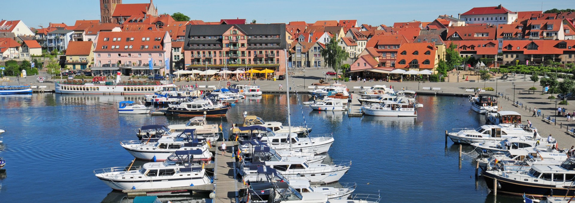 Waren (Müritz) Stadthafen, © Heidi Goerlt