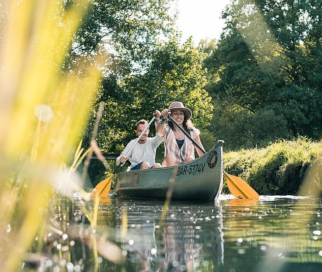 Mit dem Kanu die Vielfätigkeit der Mirow entdecken, © TMV/outdoornormaden