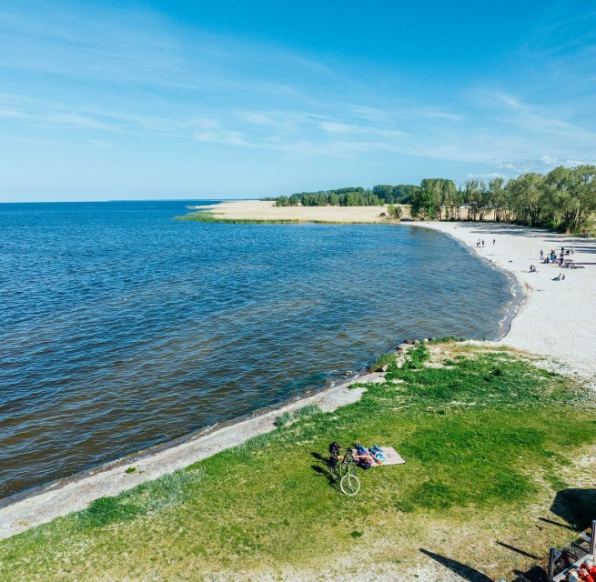 Auszeit am Strand von Mönkebude, © TMV/Gänsicke