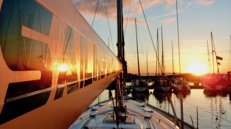 Abendstimmung im Hafen, nach dem Segeltörn, © Jan Möller