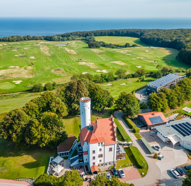 Luftaufnahme Areal Schloss Ranzow, © Schloss Ranzow / FotoArt Mirko Boy