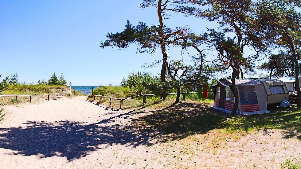 Stellplätze direkt am Meer, © Stefan Burkhardt