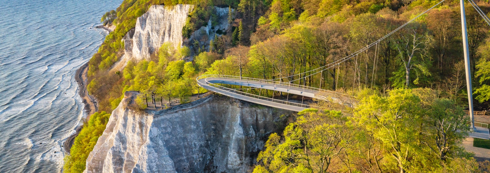 Der neue Skywalk auf dem Königsstuhl  ist eröffnet., © NZK | T. Allrich