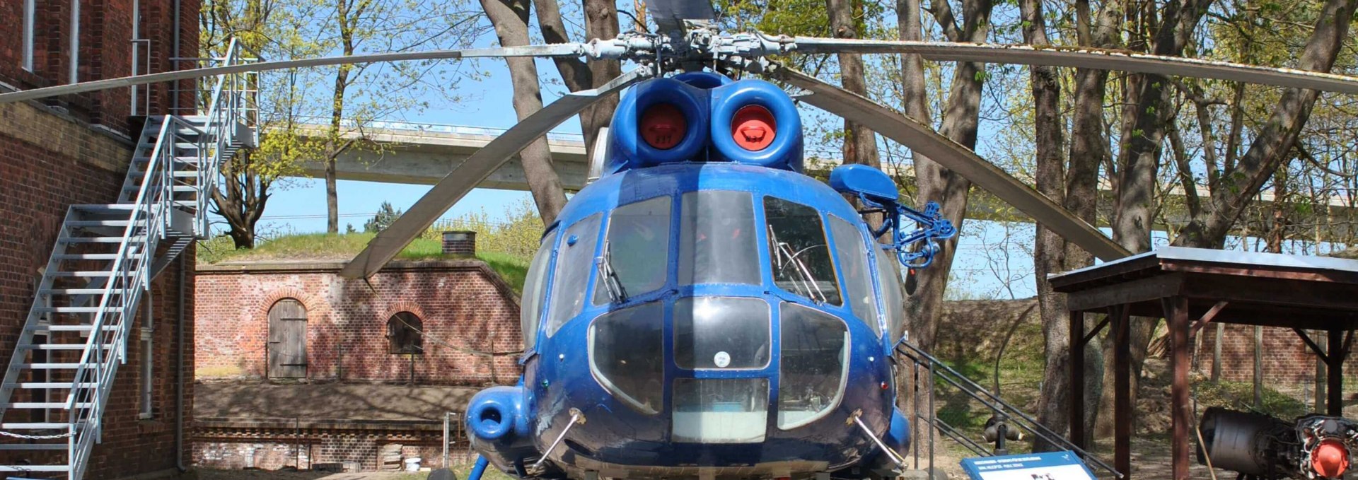 Ein Original Marinehubschrauber im Marinemuseum Dänholm, Außenstelle des STRALSUND MUSEUM, © STRALSUND MUSEUM