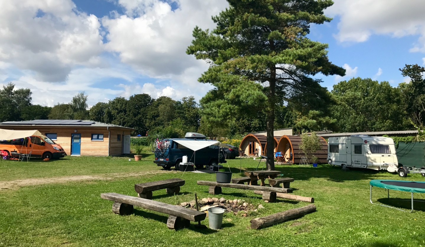 Campingplatz mit Kanustation, © Christa Labouvie