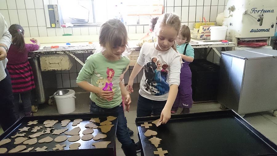 Jedes Jahr wieder: Kinderbacktag, © Landbäckerei Heino Bastian