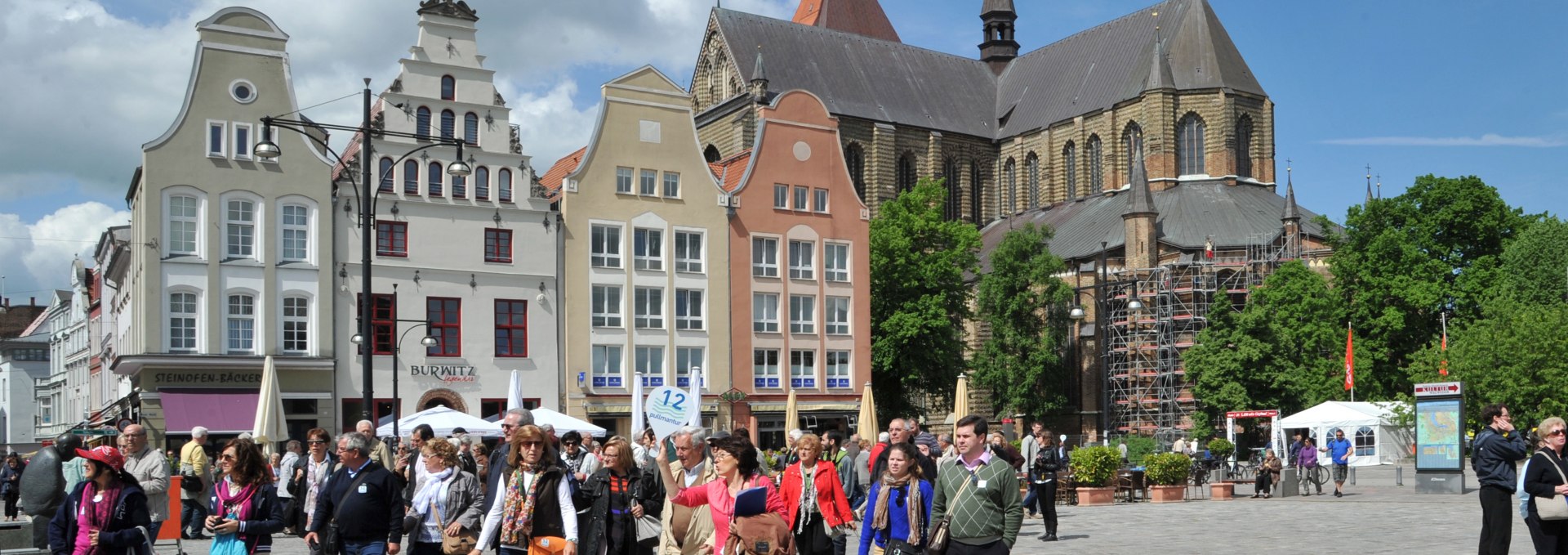 Blick auf die Marienkirche vom Neuen Markt, © Joachim Kloock