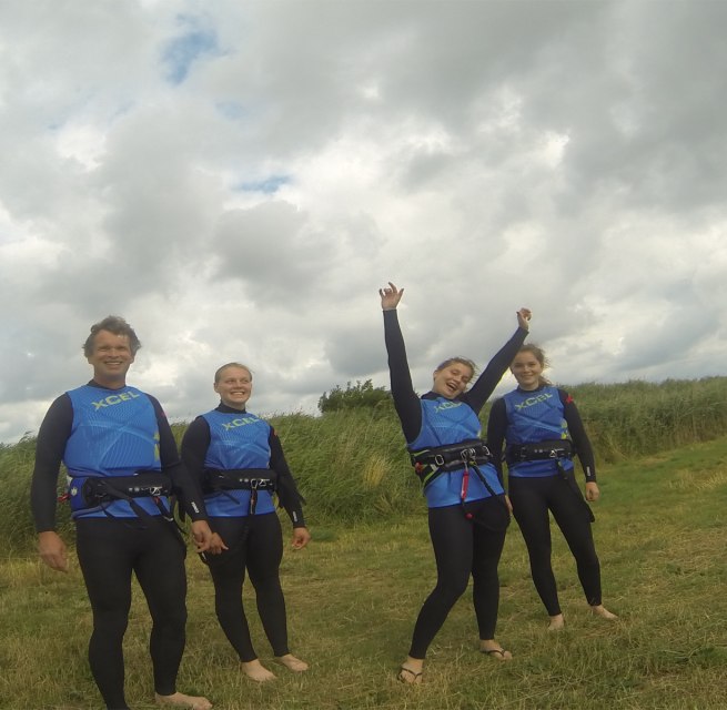 Kitesurfen lernen in kleinen Gruppen, © kiteverein.de