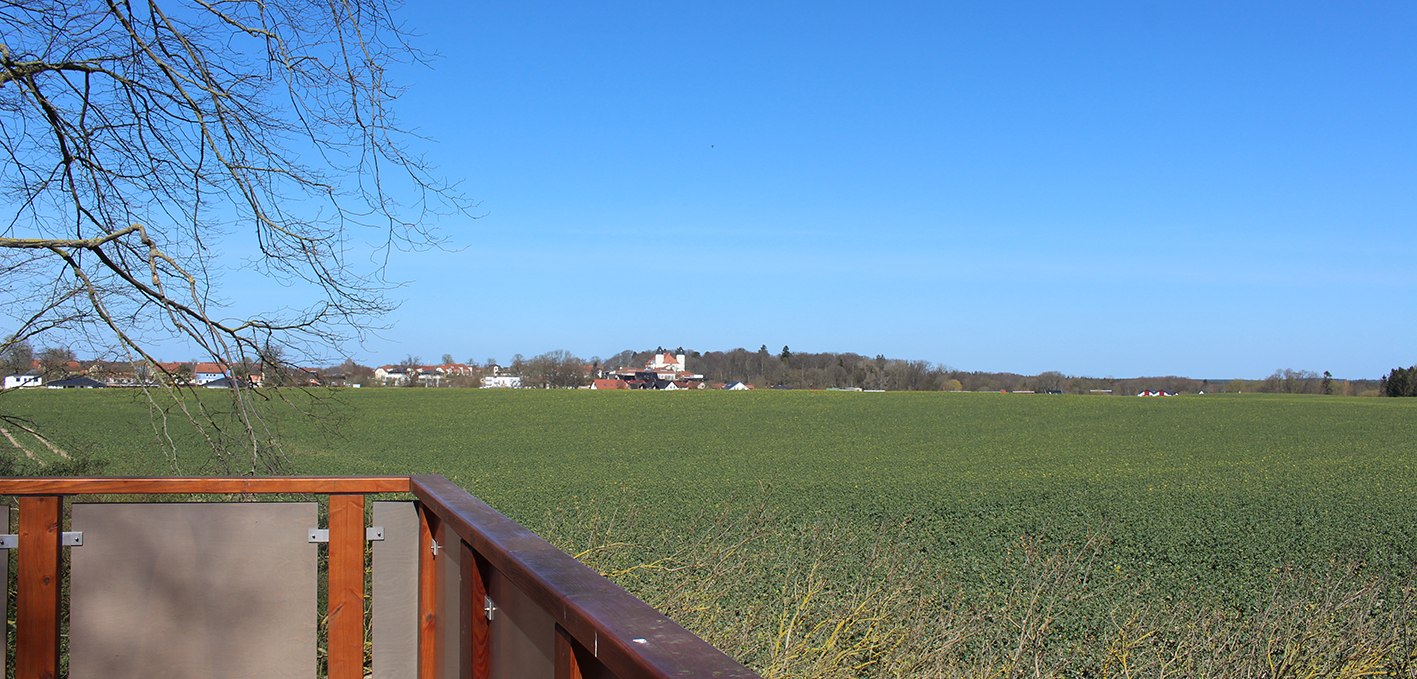 Blick auf das Schloss Fleesensee / Aussichtsplattform, © Kur- und Tourismus GmbH Göhren-Lebbin