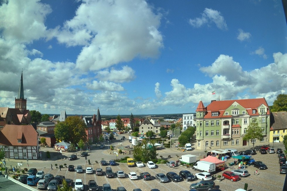 Markt Bergen auf Rügen, © Tourismuszentrale Rügen