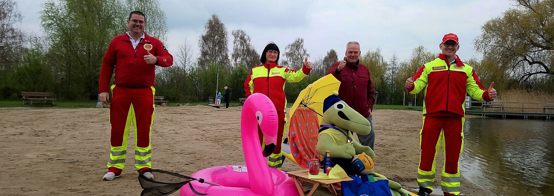 Rettungsschwimmer im NaturBad, © Jana Koch