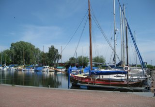 Der Yachthafen im Erholungsort Mönkebude bietet einen Rundumservice an., © Angelika Michaelis