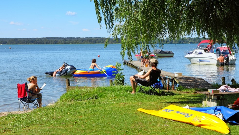 Seecamping Flessenow - Badestelle, © Rene Legrand