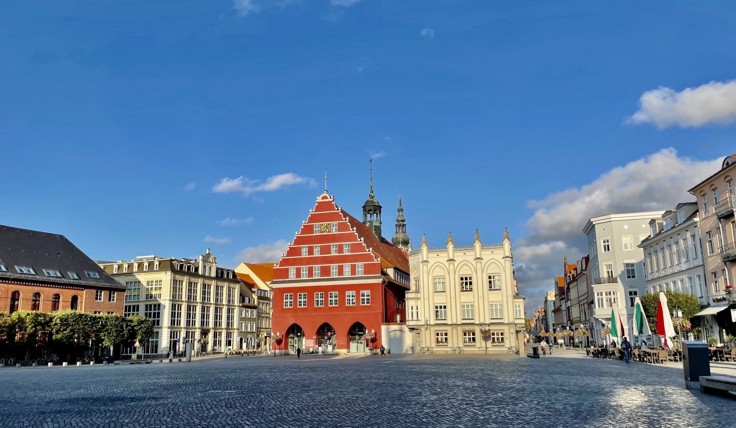 Marktplatz Greifswald, © Gudrun Koch