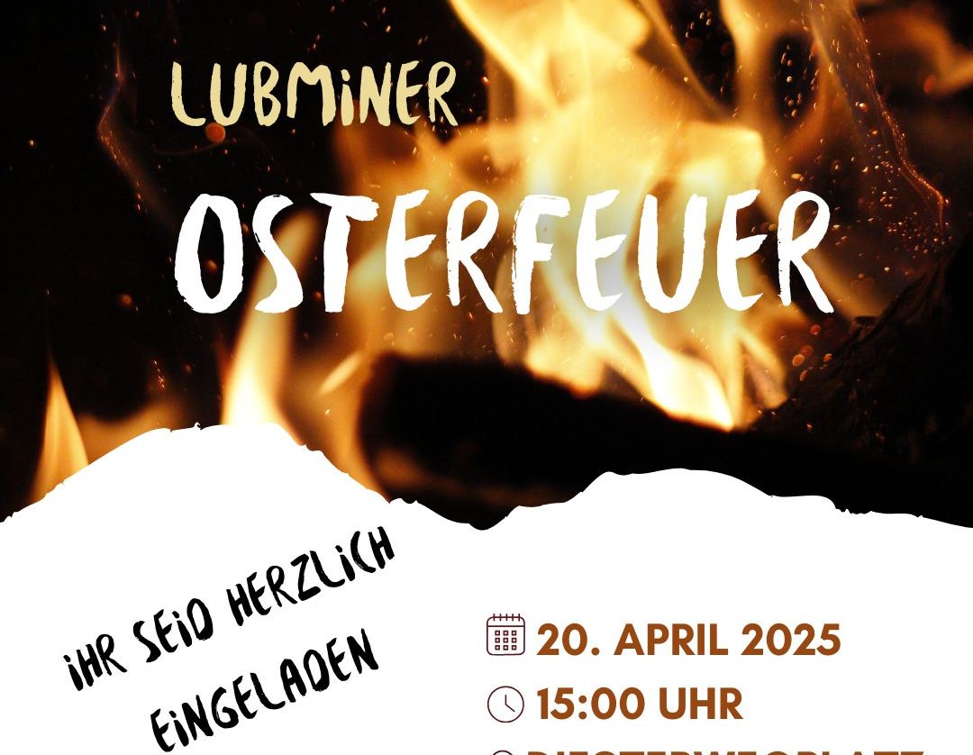 Osterfeuer, © Lubminer Osterfeuer