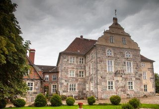 Blick auf die Burg Trechow, © Frank Burger